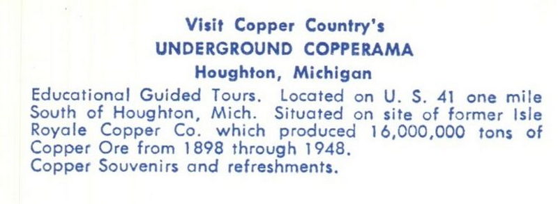 Copperama - Vintage Postcard (newer photo)